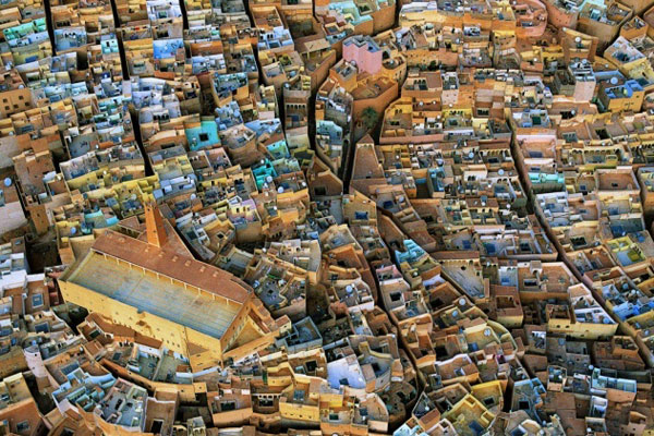 photo de l'Algérie vue du ciel, El Atteuf des mzabs photos de l'Algérie vue du ciel, el atteuf des mzabs