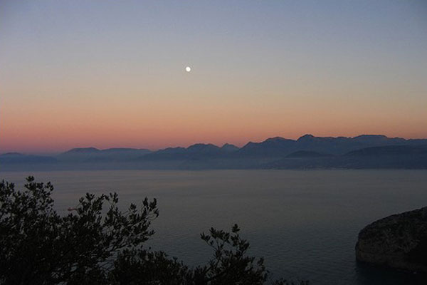 photo du coucher soleil sur la ville de béjaia photos du coucher soleil sur la ville de béjaia