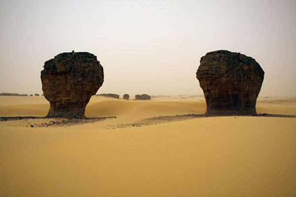 photos du desert du tassili en algérie