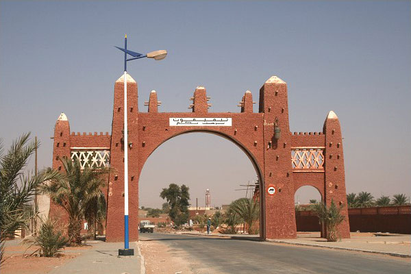 photos entrée de la ville de timimoun a adrar photos entrée de la ville de timimoun