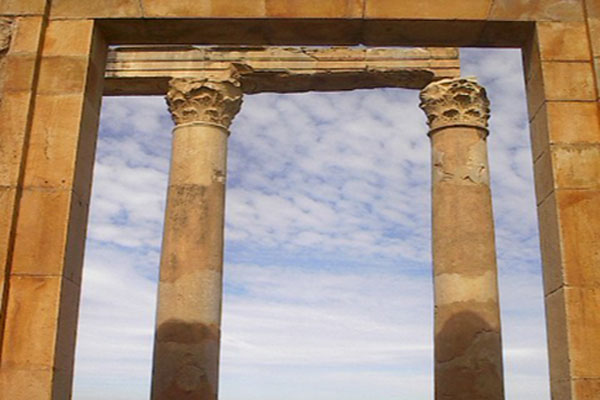 photo des vestiges romains de Djemila en Algérie photos des vestiges romains de djemila en algérie