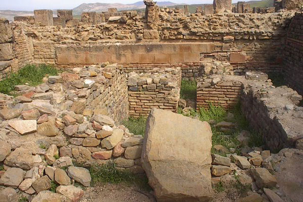 photo des vestiges romains de Djemila en Algérie photos des vestiges romains de djemila en algérie