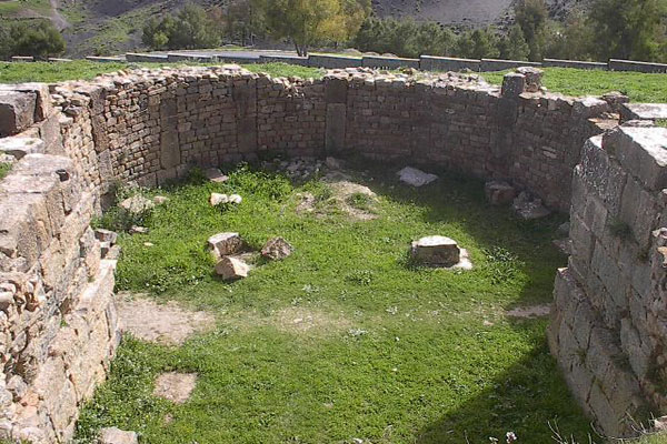 photo des vestiges romains de Djemila en Algérie photos des vestiges romains de djemila en algérie