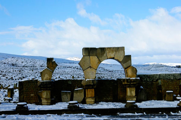 photo des vestiges romains de Timgad en Algérie photos des vestiges romains de timgad en algérie