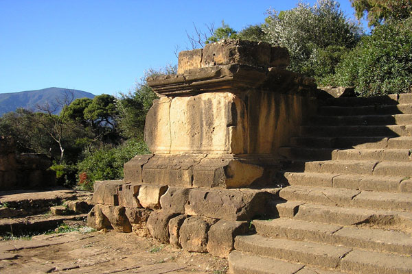 photo des vestiges romains de Tipaza en Algérie photos des vestiges romains de tipaza en algérie
