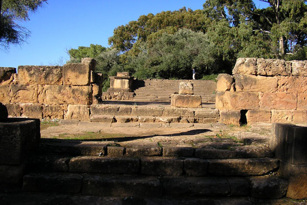 photo des vestiges romains de Tipaza en Algérie photos des vestiges romains de tipaza en algérie